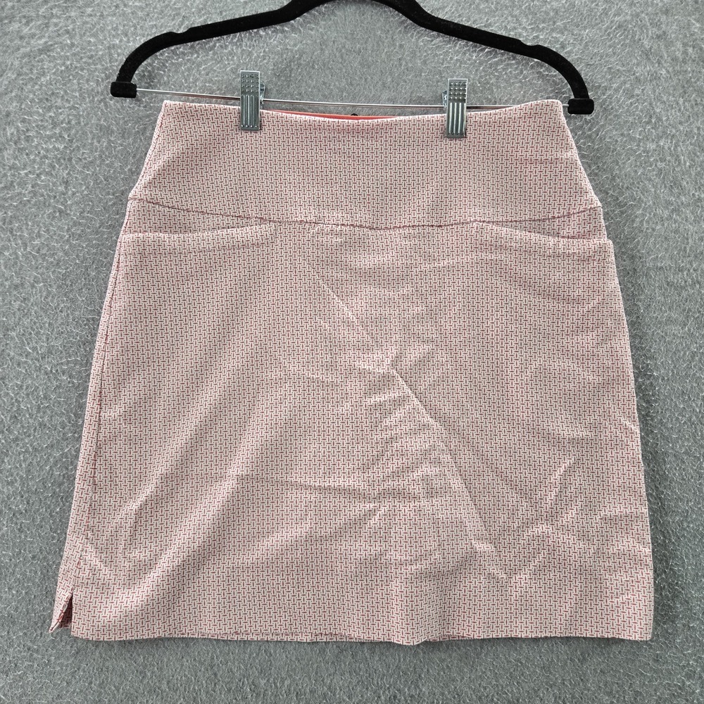 S.C. & CO.‎ Women Skirt S Pink Skort Nylon Rayon Geometric
